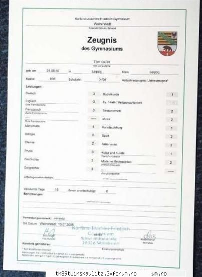 Notele lui Tom - am si eu fisa desteptu` - T O M