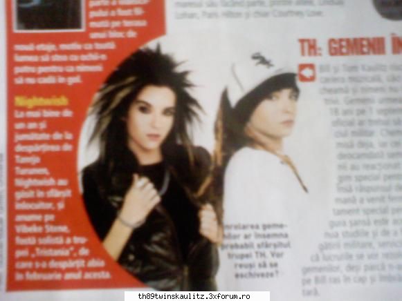 Pics with twins - aici se scria ca or sa se duca in armata :( dar - T W I N S