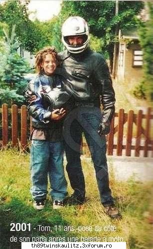 mamy taty kaulitz - tom(la 11 ani) si taticutzu lui - T W I N S