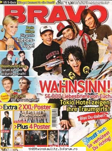 reviste...... - ce dlagutz a iesit bill da nul insel pe tommy - T O K I O~H O T E L